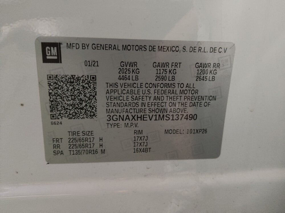 2021 Chevrolet Equinox in Lubbock, TX 79424 - 18098220 33