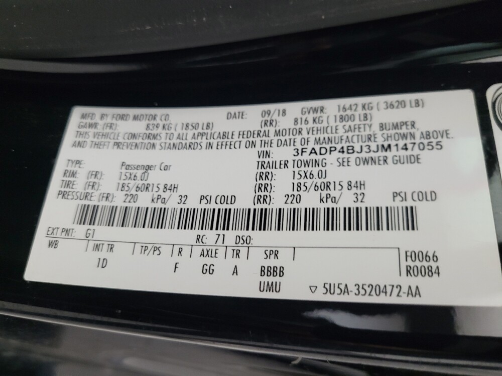 2018 Ford Fiesta in Albuquerque, NM 87113 - 18098232 33