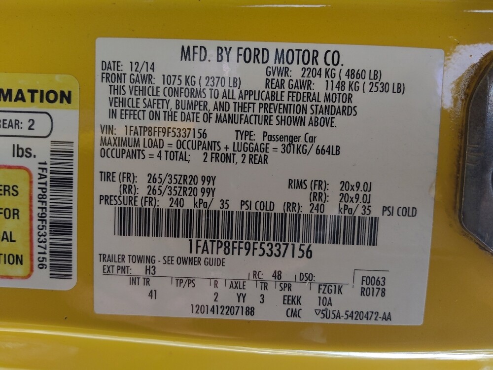 2015 Ford Mustang in Clearwater, FL 33764 - 18098243 33