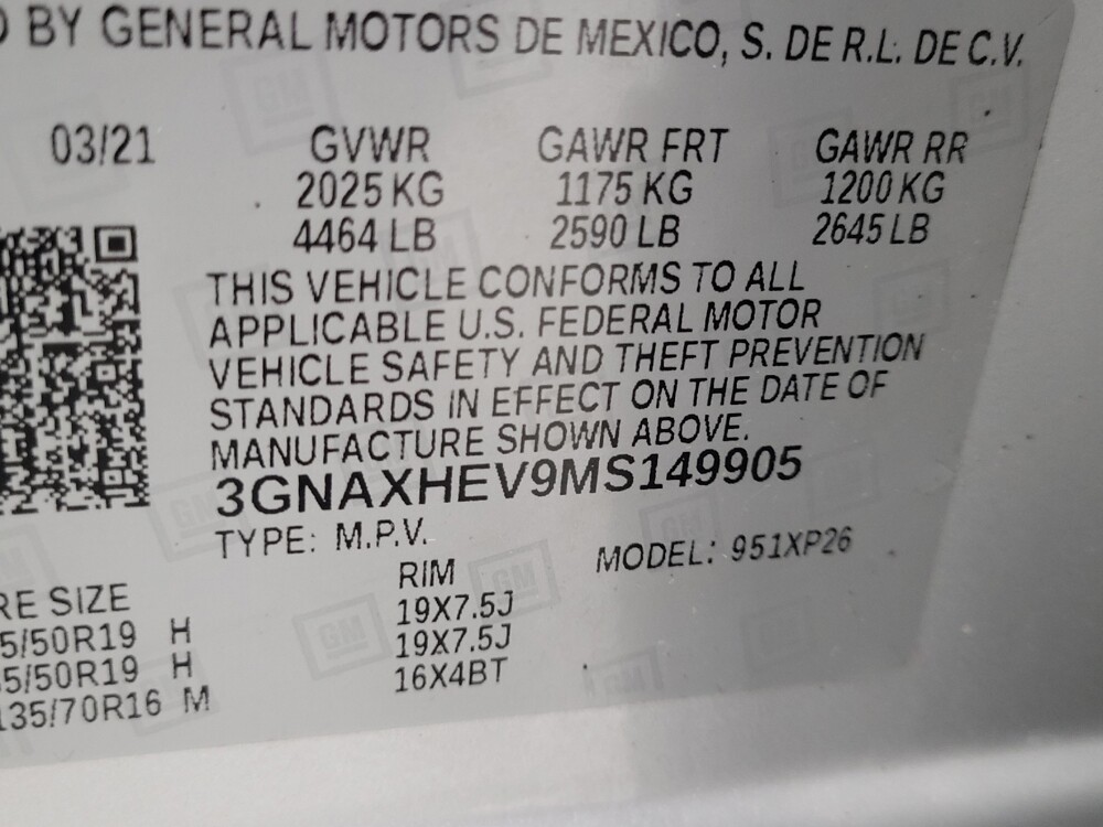 2021 Chevrolet Equinox in Reno, NV 89502 - 18098249 33