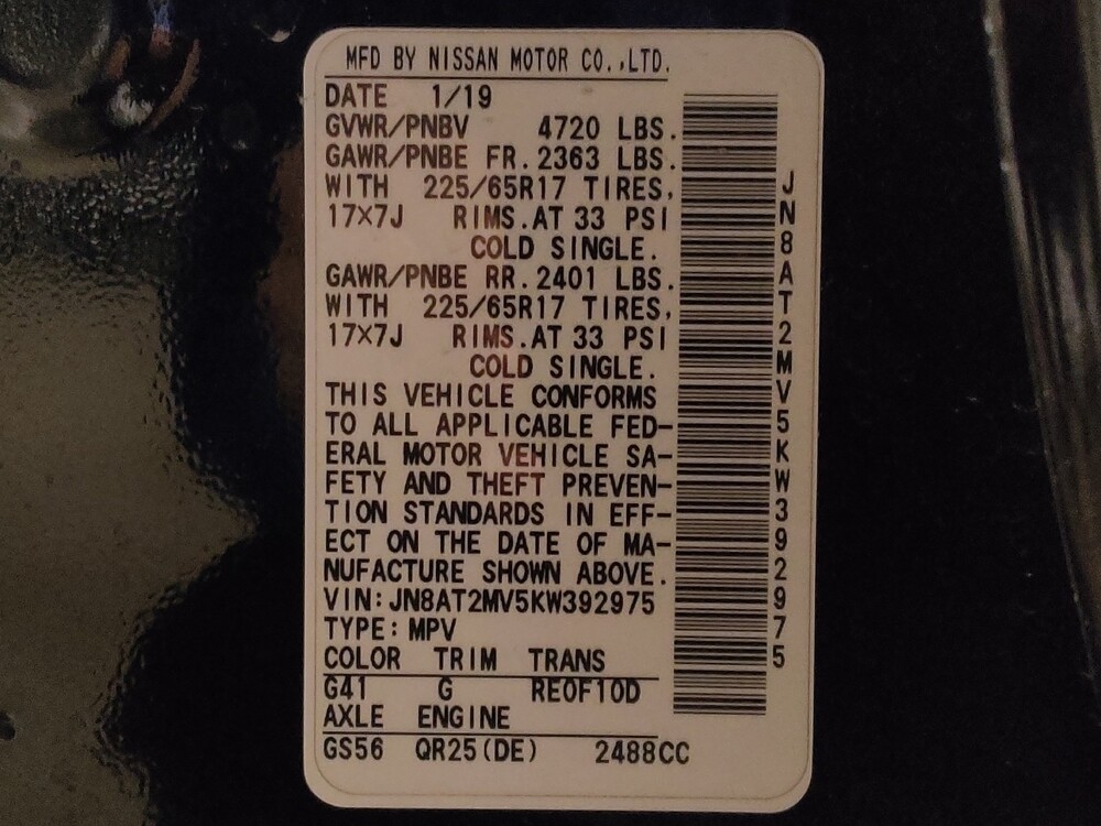 2019 Nissan Rogue in West Palm Beach, FL 33409 - 18098264 33