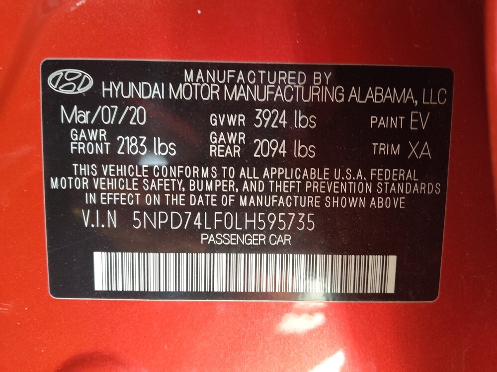 2020 Hyundai Elantra in West Palm Beach, FL 33409 - 18098265 33