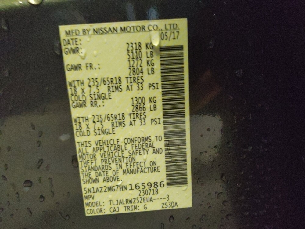 2017 Nissan Murano in Raleigh, NC 27604 - 18098274 33