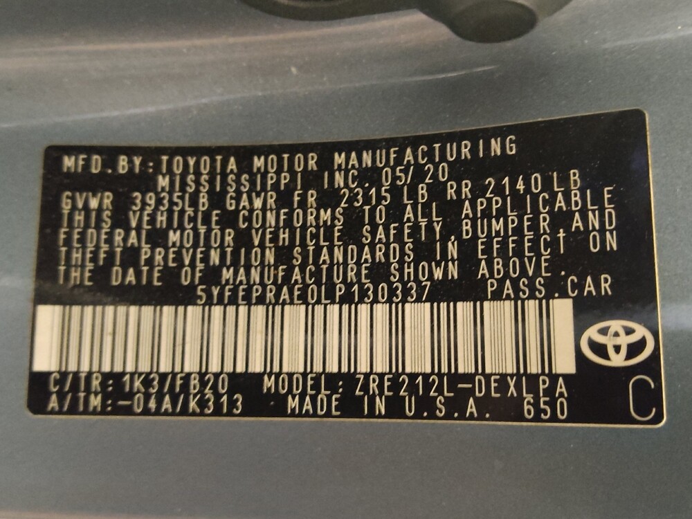 2020 Toyota Corolla in Greenville, SC 29607 - 18098275 33