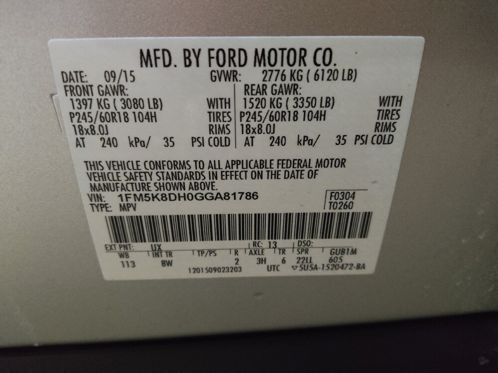 2016 Ford Explorer in Fayetteville, NC 28304 - 18098286 33