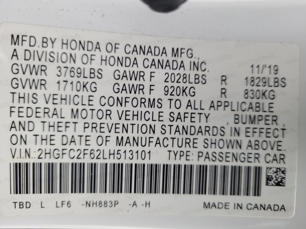 2020 Honda Civic in Huntsville, AL 35816 - 18098292 33