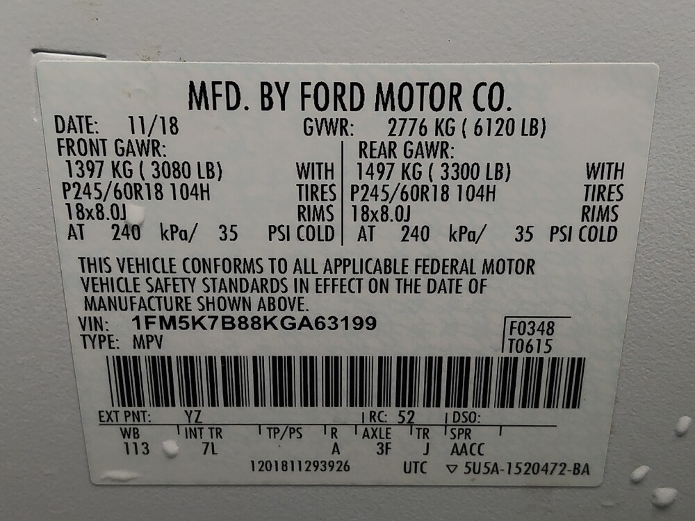 2019 Ford Explorer in Baton Rouge, LA 70816 - 18098297 33