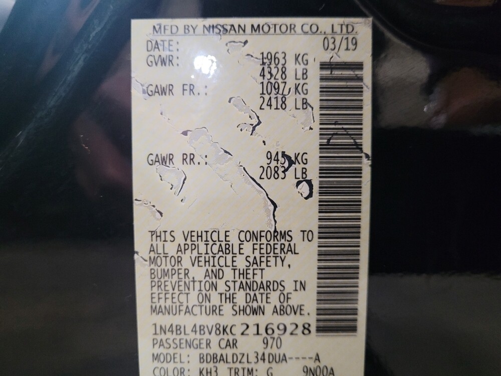 2019 Nissan Altima in New Castle, DE 19720 - 18098327 33