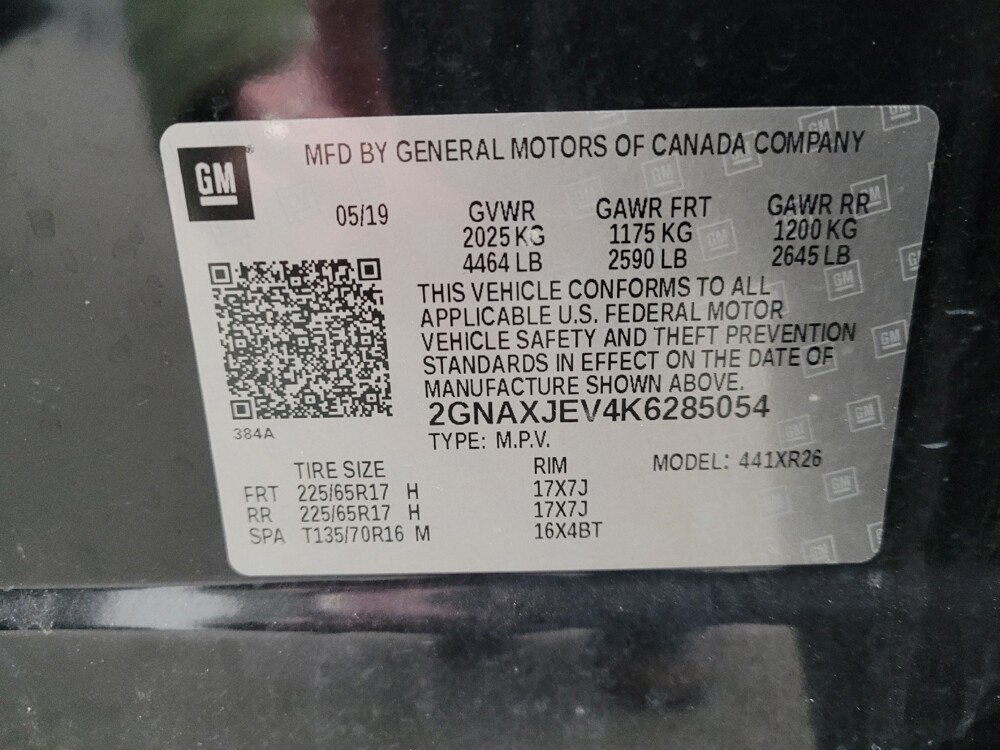 2019 Chevrolet Equinox in Grand Rapids, MI 49508 - 18098337 33