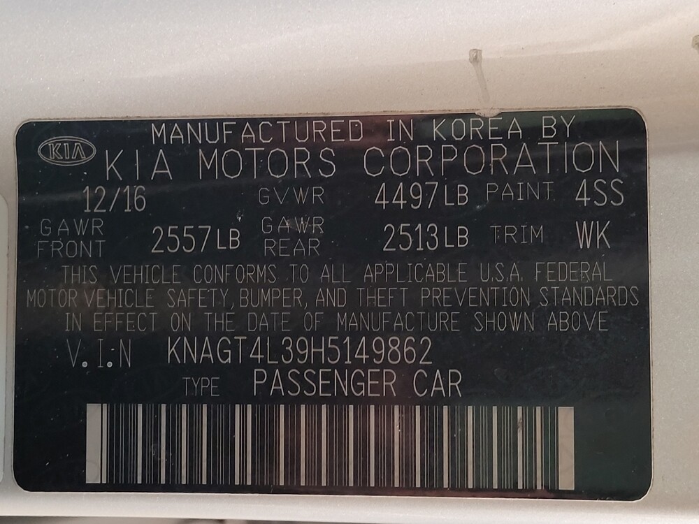 2017 Kia Optima in Lauderdale Lakes, FL 33313 - 18098353 33