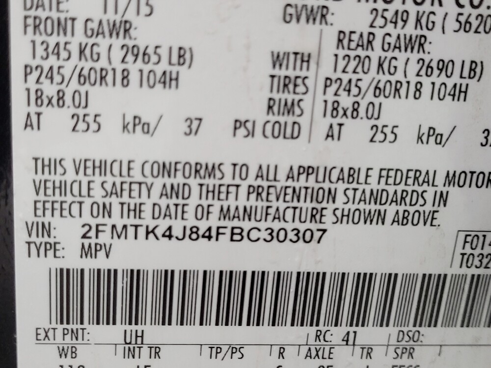 2015 Ford Edge in Reno, NV 89502 - 18098360 33