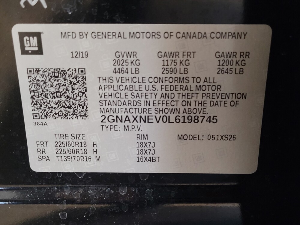 2020 Chevrolet Equinox in West Palm Beach, FL 33409 - 18098362 33