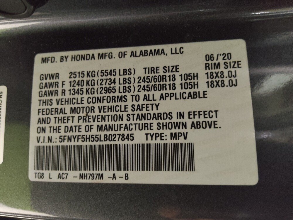 2020 Honda Pilot in Knoxville, TN 37923 - 18098363 33