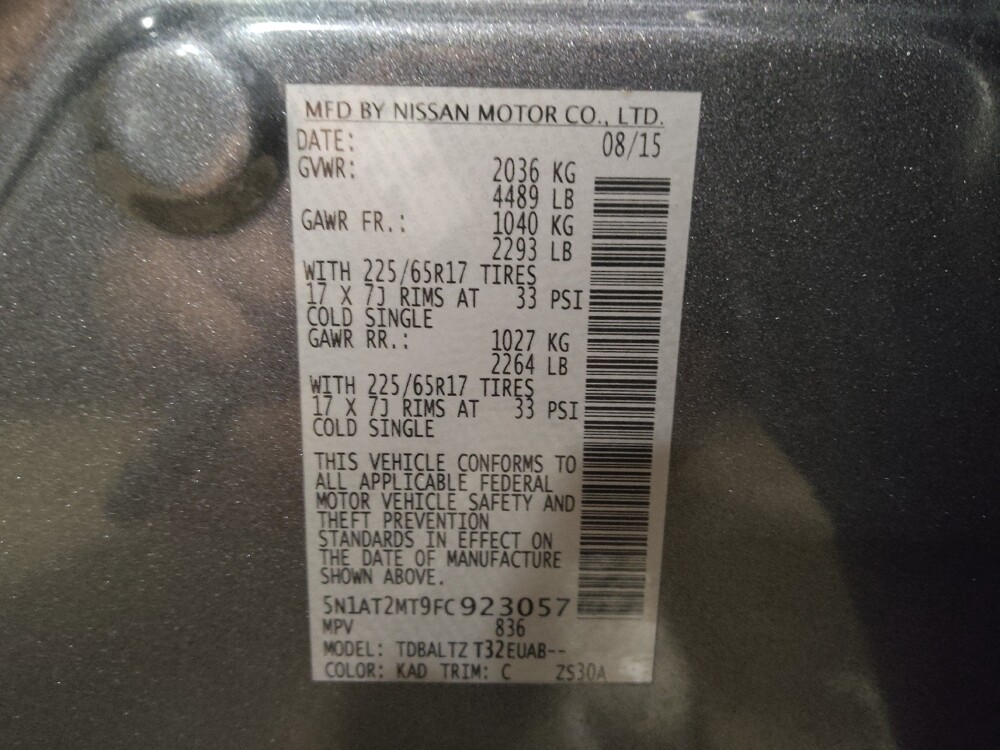 2015 Nissan Rogue in Lauderdale Lakes, FL 33313 - 18098370 33