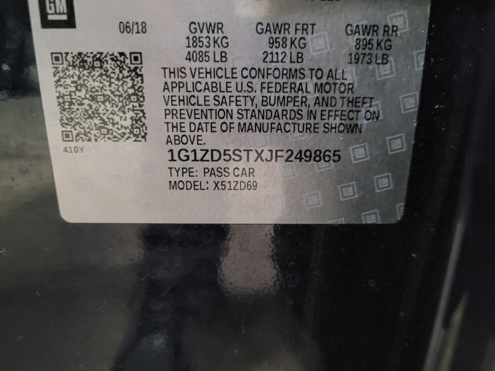 2018 Chevrolet Malibu in New Castle, DE 19720 - 18098373 33