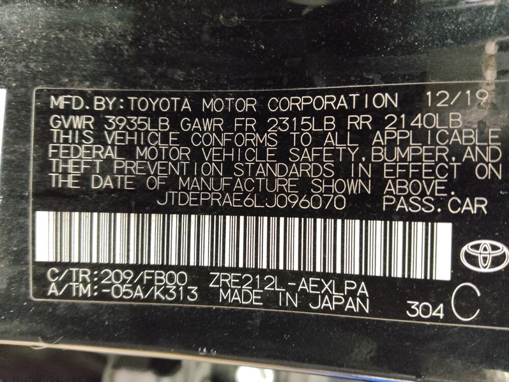 2020 Toyota Corolla in Columbus, GA 31909 - 18098374 33