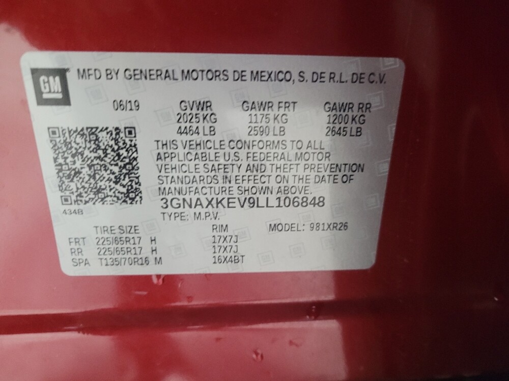 2020 Chevrolet Equinox in Columbus, GA 31909 - 18098388 33