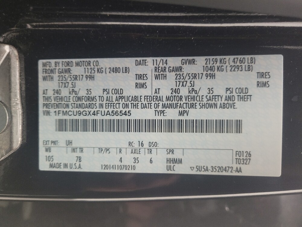 2015 Ford Escape in Taylor, MI 48180 - 18098402 33