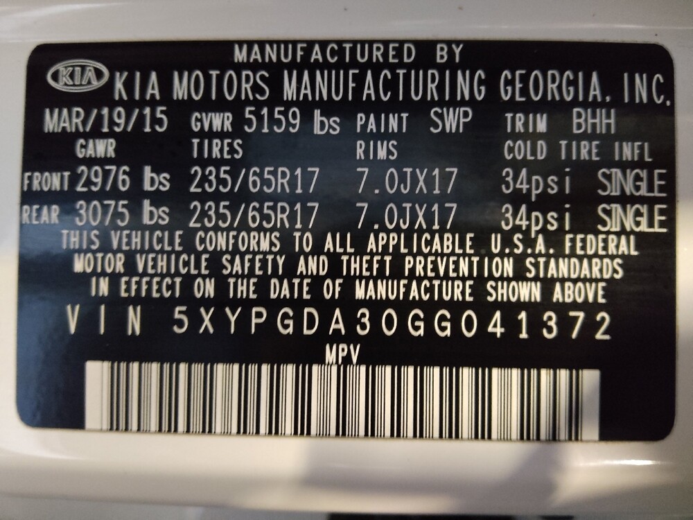 2016 Kia Sorento in Ocala, FL 34471 - 18098403 33