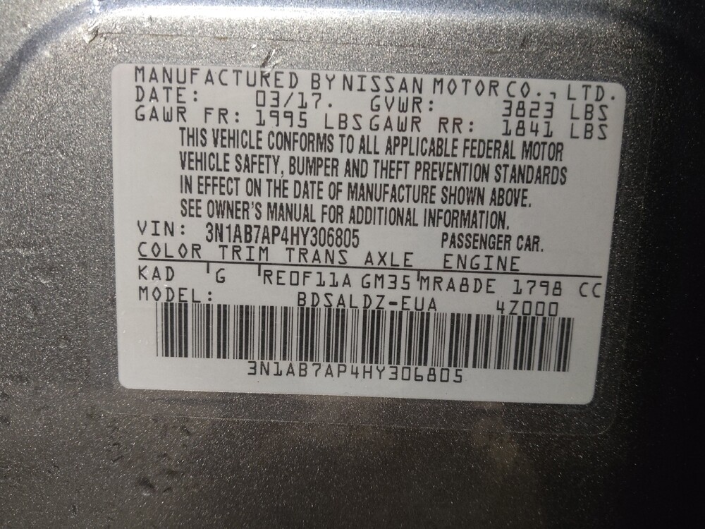 2017 Nissan Sentra in Fayetteville, NC 28304 - 18098407 33