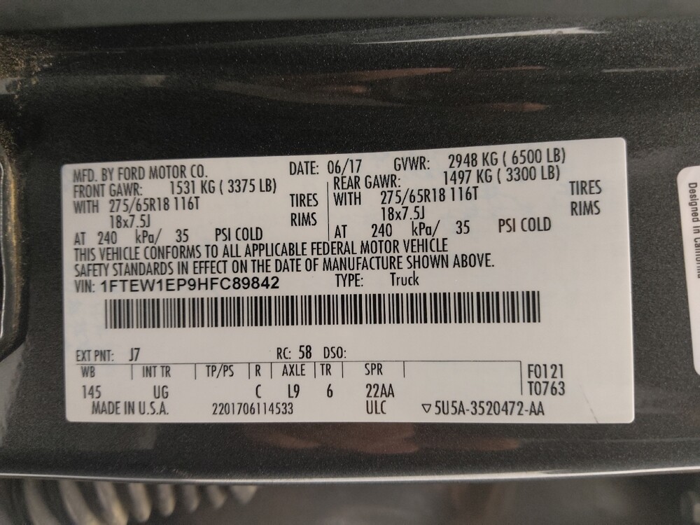 2017 Ford F150 in Gladstone, MO 64118 - 18098441 33