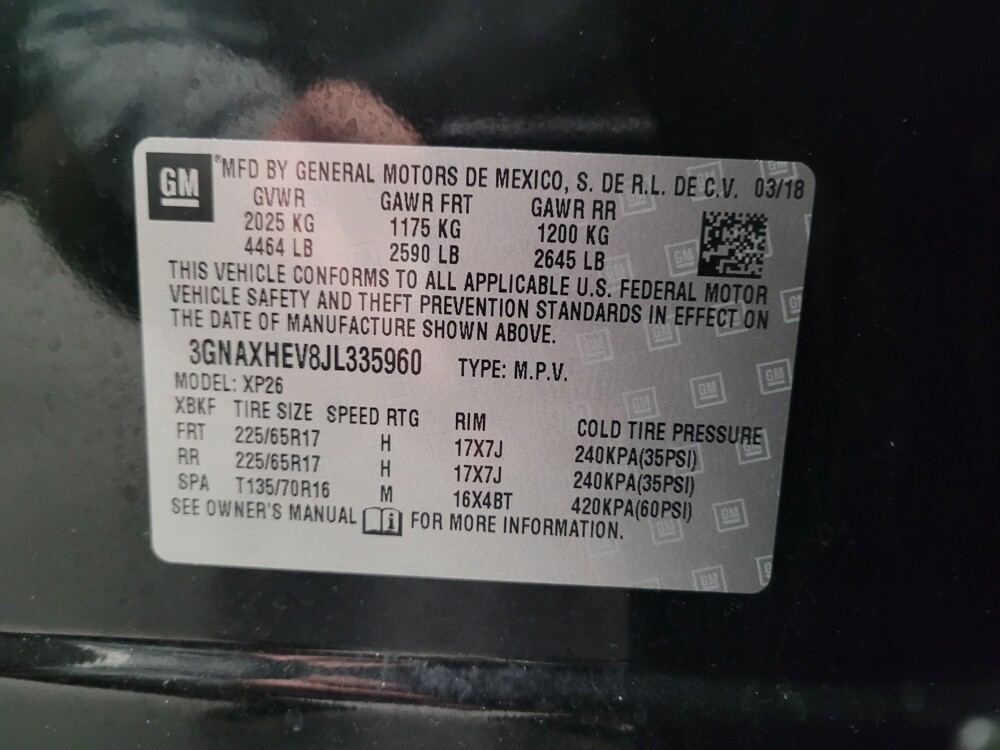 2018 Chevrolet Equinox in Fresno, CA 93726 - 18098451 33