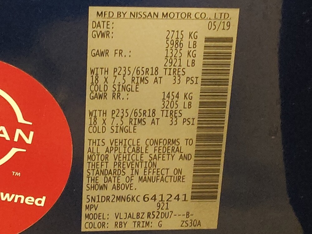 2019 Nissan Pathfinder in Arlington, TX 76011 - 18098457 33