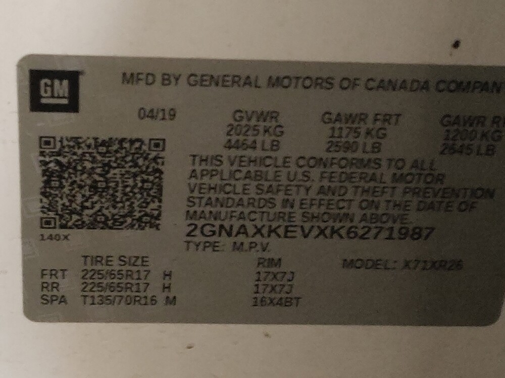 2019 Chevrolet Equinox in Tulsa, OK 74145 - 18098460 33