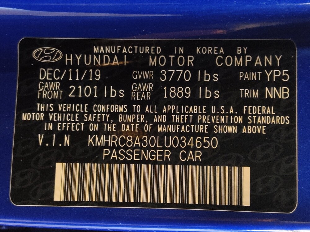 2020 Hyundai Venue in Gainesville, FL 32609 - 18098534 33