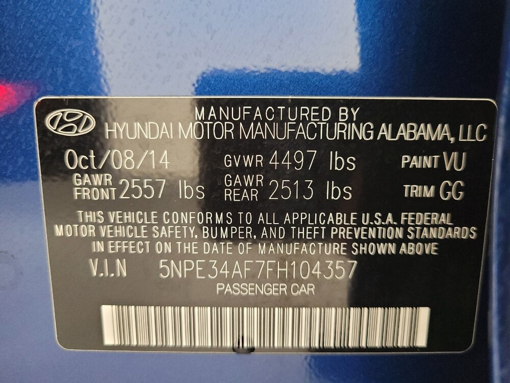 2015 Hyundai Sonata in Las Vegas, NV 89104 - 18098535 33