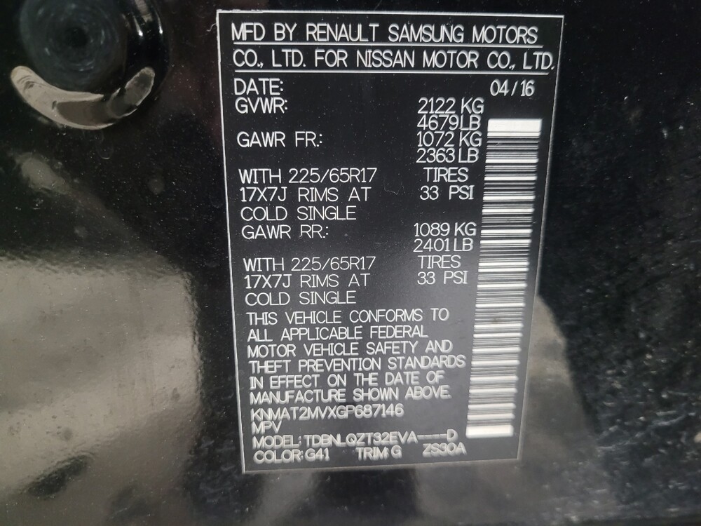 2016 Nissan Rogue in Duluth, GA 30096 - 18098544 33