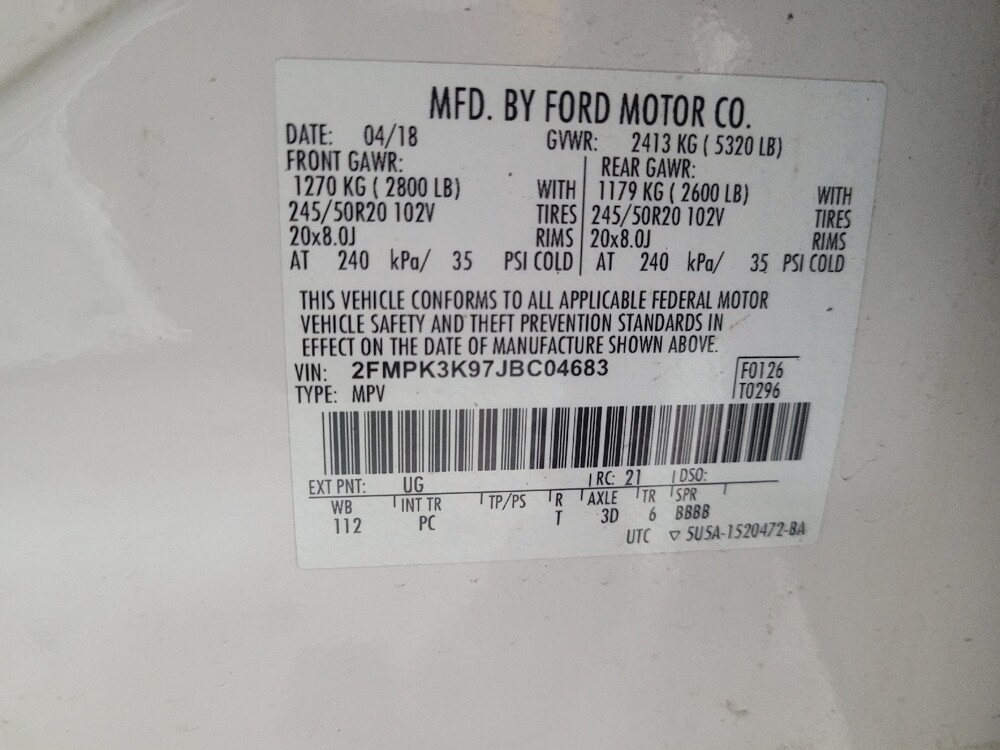 2018 Ford Edge in Marietta, GA 30062 - 18098545 33