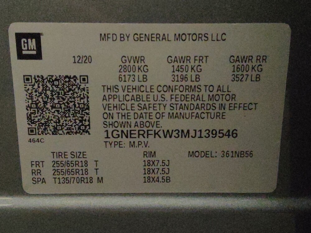 2021 Chevrolet Traverse in San Antonio, TX 78238 - 18098552 33