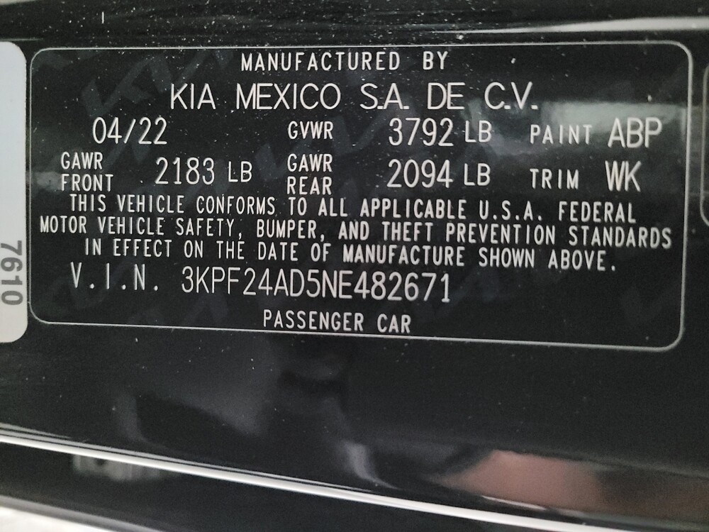 2022 Kia Forte in Montclair, CA 91763 - 18098553 33