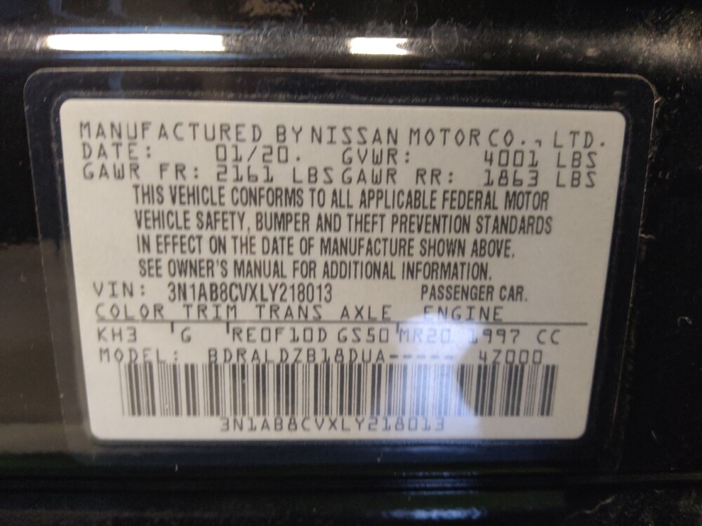 2020 Nissan Sentra in Albuquerque, NM 87123 - 18098555 33