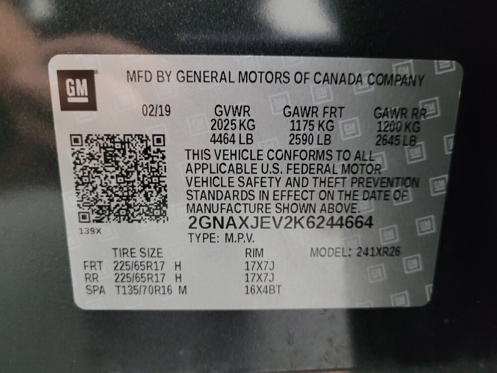 2019 Chevrolet Equinox in Albuquerque, NM 87123 - 18098556 33