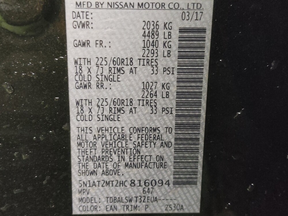 2017 Nissan Rogue in Macon, GA 31210 - 18098562 33