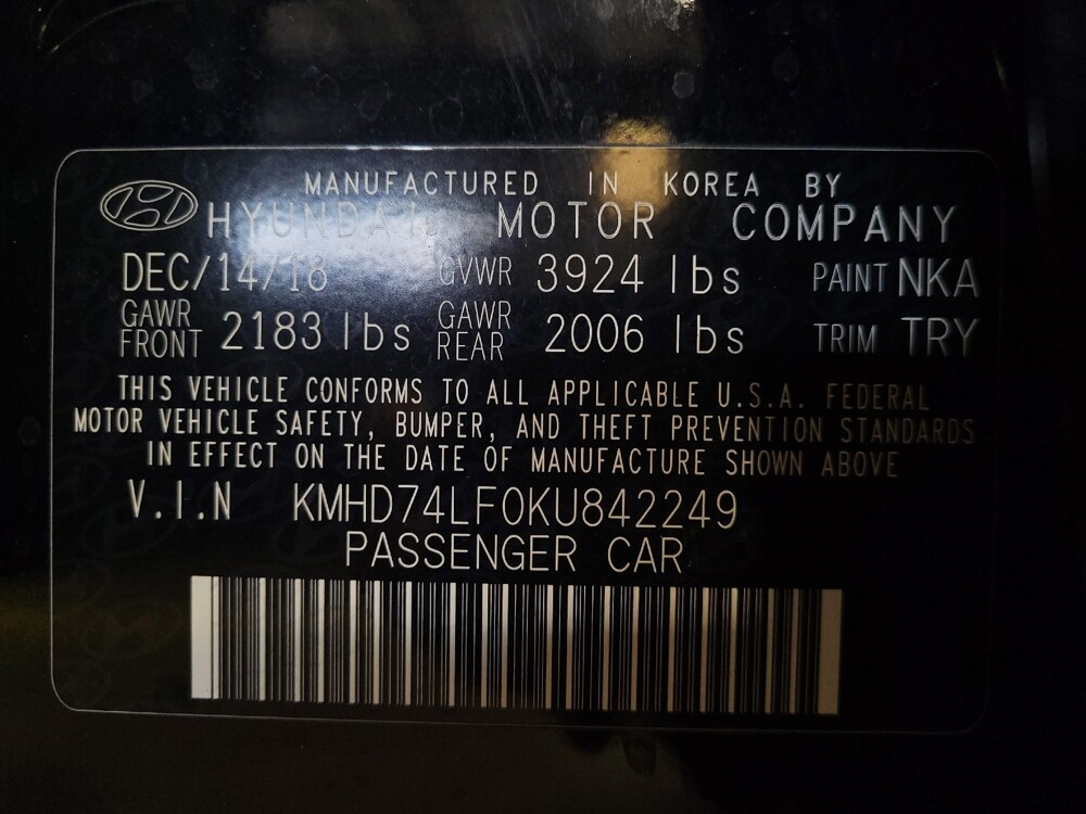 2019 Hyundai Elantra in Lauderdale Lakes, FL 33313 - 18098570 33