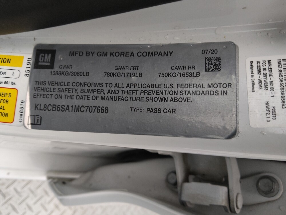 2021 Chevrolet Spark in Springfield, MO 65807 - 18098592 33