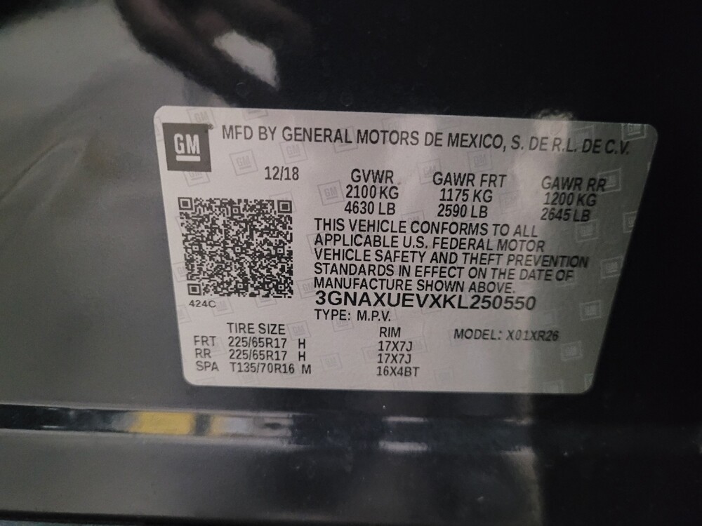 2019 Chevrolet Equinox in Pittsburgh, PA 15237 - 18098623 33