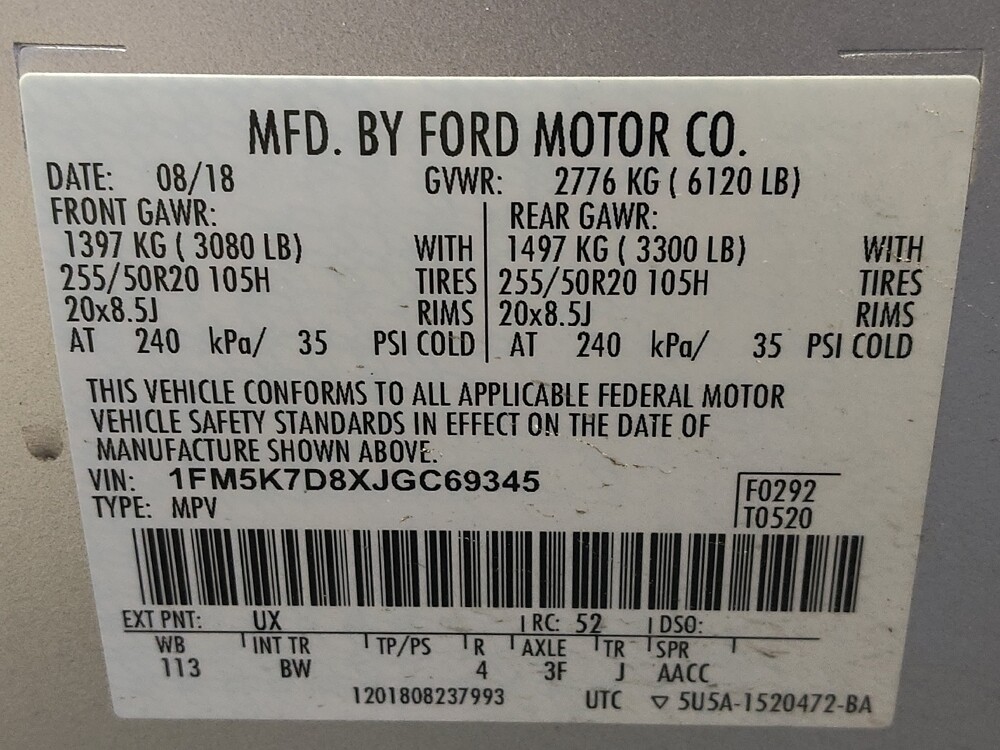 2018 Ford Explorer in San Antonio, TX 78238 - 18098652 33