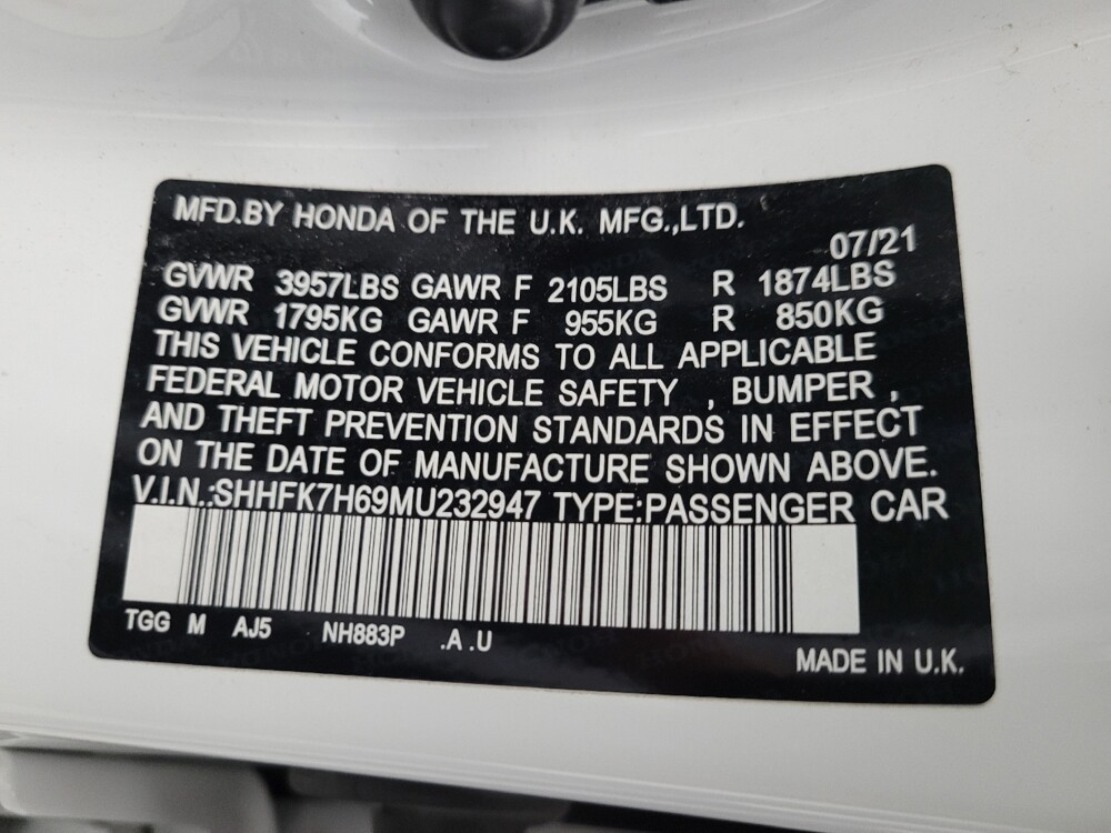 2021 Honda Civic in Albuquerque, NM 87123 - 18098657 33