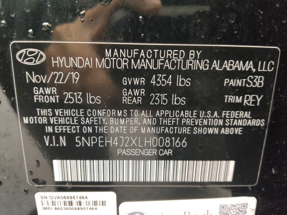 2020 Hyundai Sonata in St. Louis, MO 63125 - 18098661 33