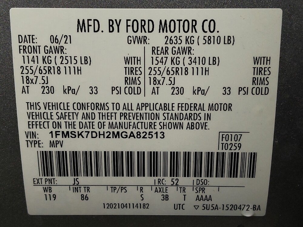 2021 Ford Explorer in Corpus Christi, TX 78412 - 18098667 33