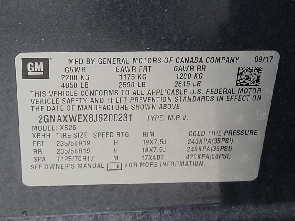 2018 Chevrolet Equinox in Gainesville, FL 32609 - 18098670 33