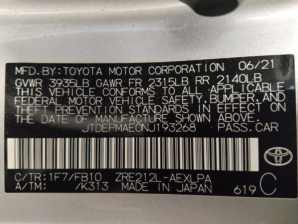 2022 Toyota Corolla in Lauderdale Lakes, FL 33313 - 18098672 33