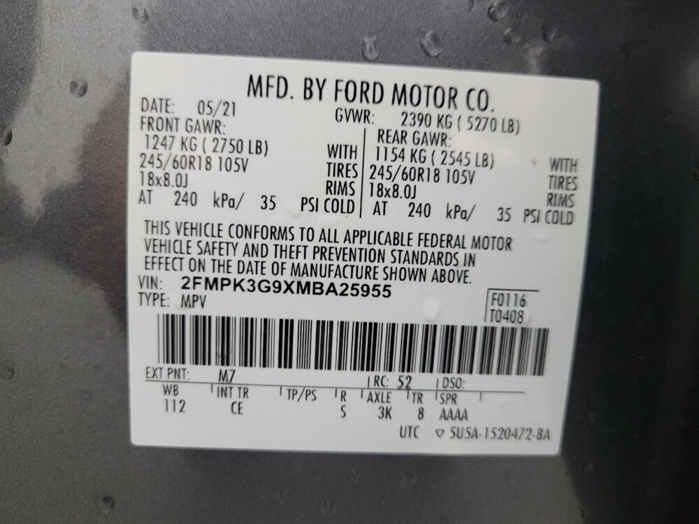 2021 Ford Edge in Albuquerque, NM 87123 - 18098678 33