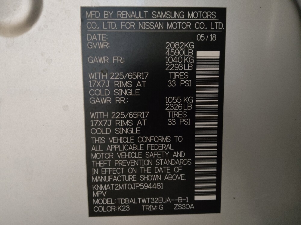 2018 Nissan Rogue in Hialeah, FL 33014 - 18098684 33