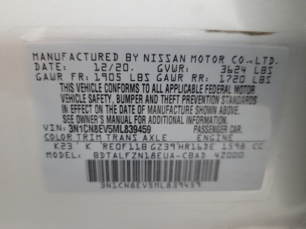 2021 Nissan Versa in Albuquerque, NM 87123 - 18098688 33