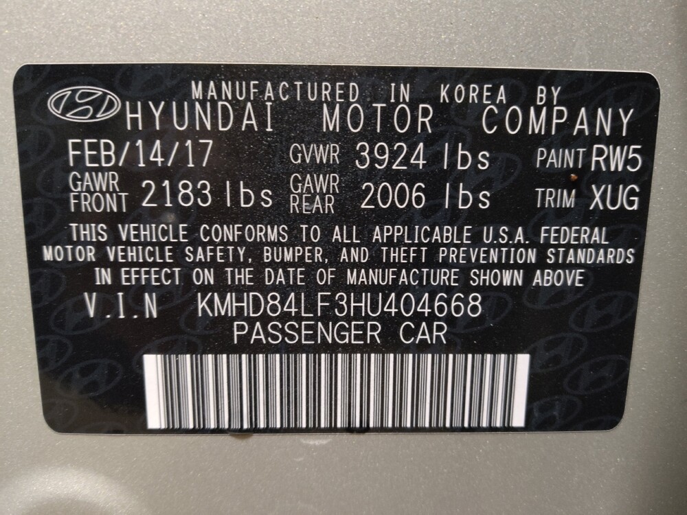 2017 Hyundai Elantra in Kissimmee, FL 34744 - 18098697 33